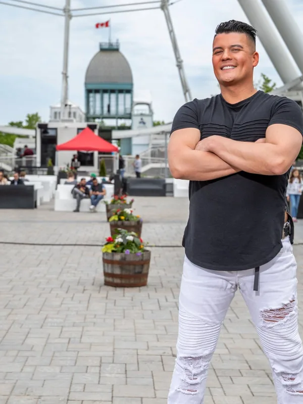 Victor Alexis outdoors in Montréal